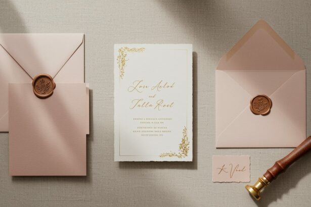 freepik premium flatlay of elegant invitation cards and ma 53720
