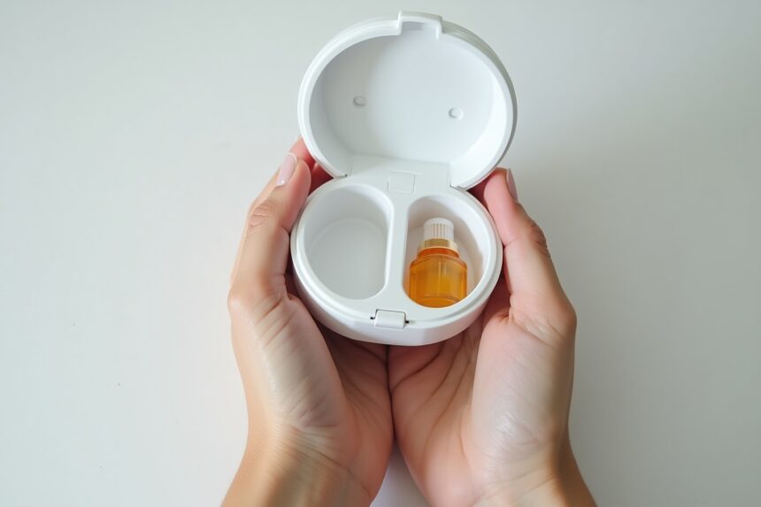 Kontaktlinsen richtig pflegen und aufbewahren